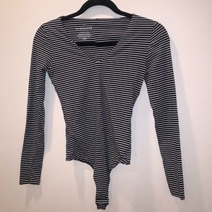 Everlane Striped Bodysuit